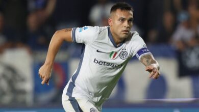 Injury of Lautaro Martinez Against Barcelona