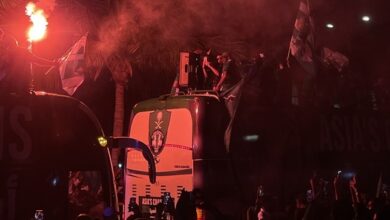 Jeddah Dresses in Green to Celebrate Asian Champions