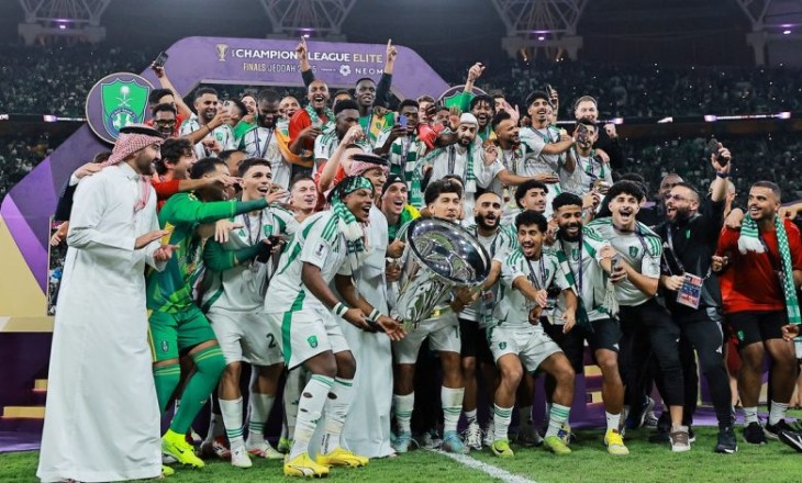 On the Night of the Coronation.. Record Numbers for Al Ahli Saudi in the Asian Elite
