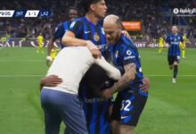 اهداف مباراة انتر ميلان ولاتسيو (2-2) الدوري الايطالي
